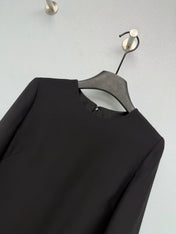 VALENTINO 26S PLEATED SLEEVE DRESS 134