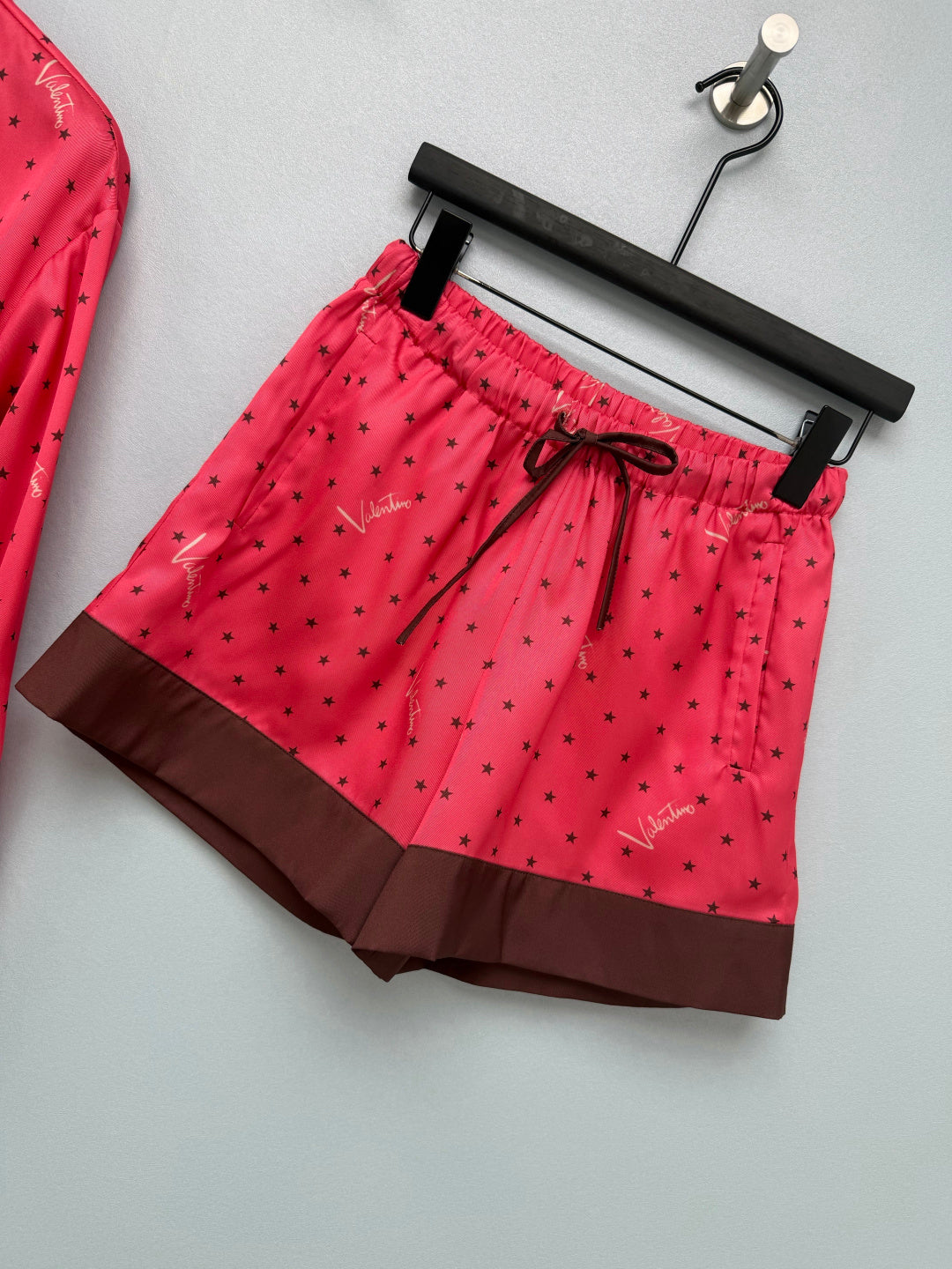 VALENTINO 26S LONG-SLEEVE SHIRT & SHORTS SET 372