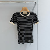 VALENTINO 26S SHORT-SLEEVE KNIT T-SHIRT 389