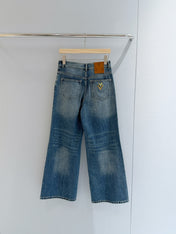 VALENTINO 26S WIDE-LEG JEANS 369