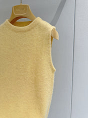 MIUMIU 26S BRUSHED WOOL VEST 1568