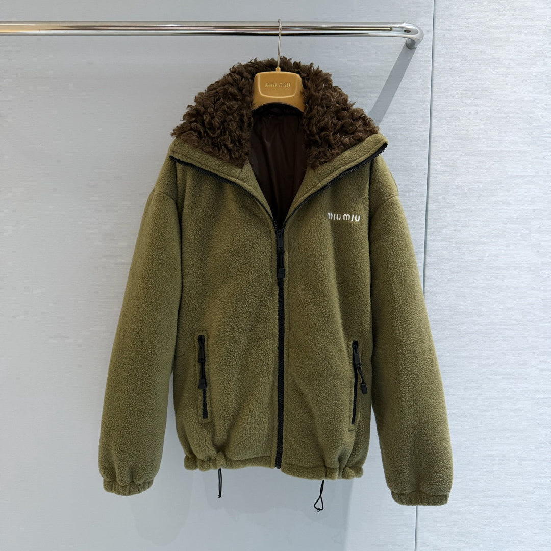 MIUMIU 26S FLEECE DOWN JACKET 1536