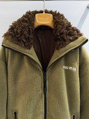 MIUMIU 26S FLEECE DOWN JACKET 1536