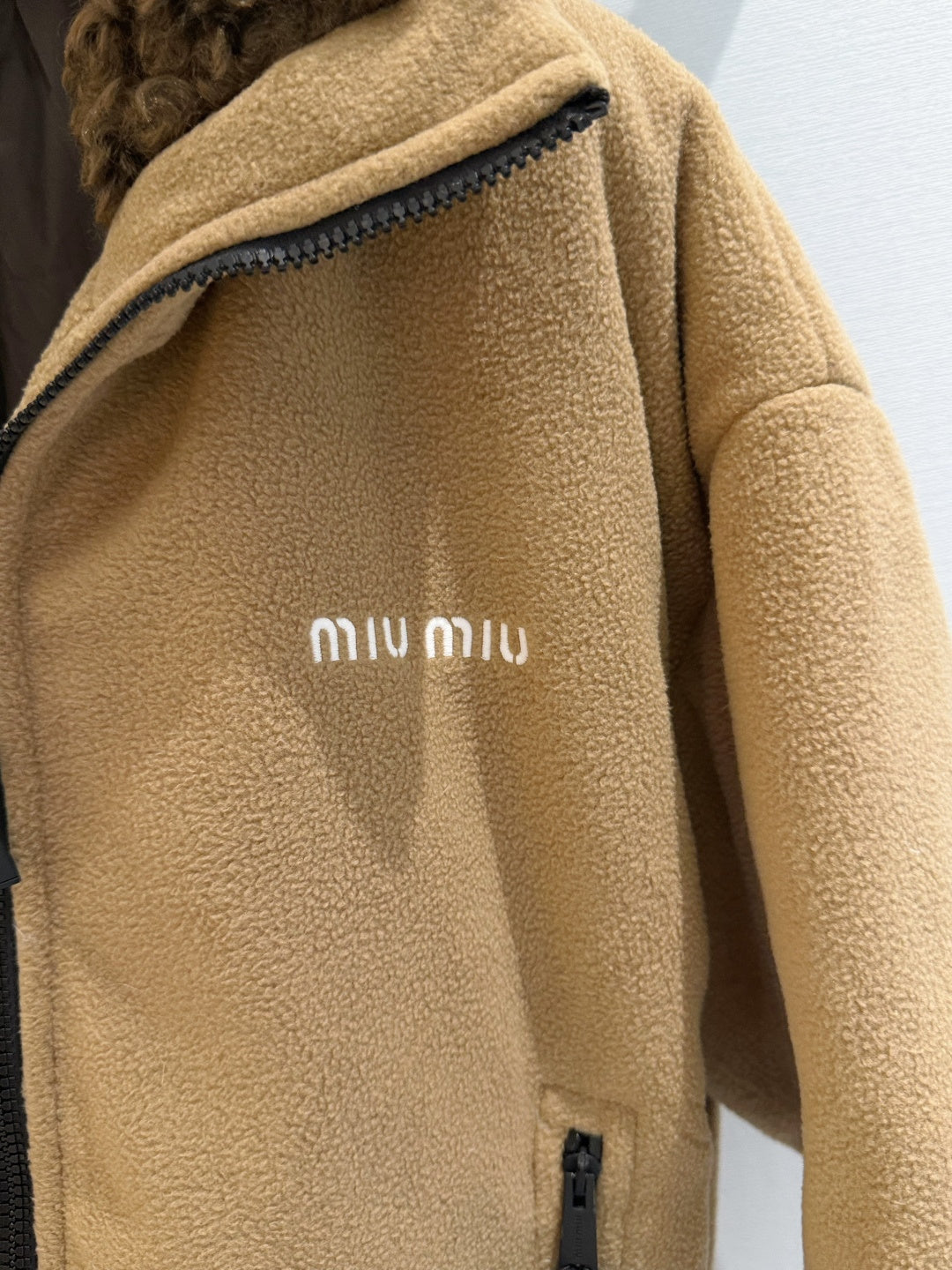 MIUMIU 26S FLEECE DOWN JACKET 1535