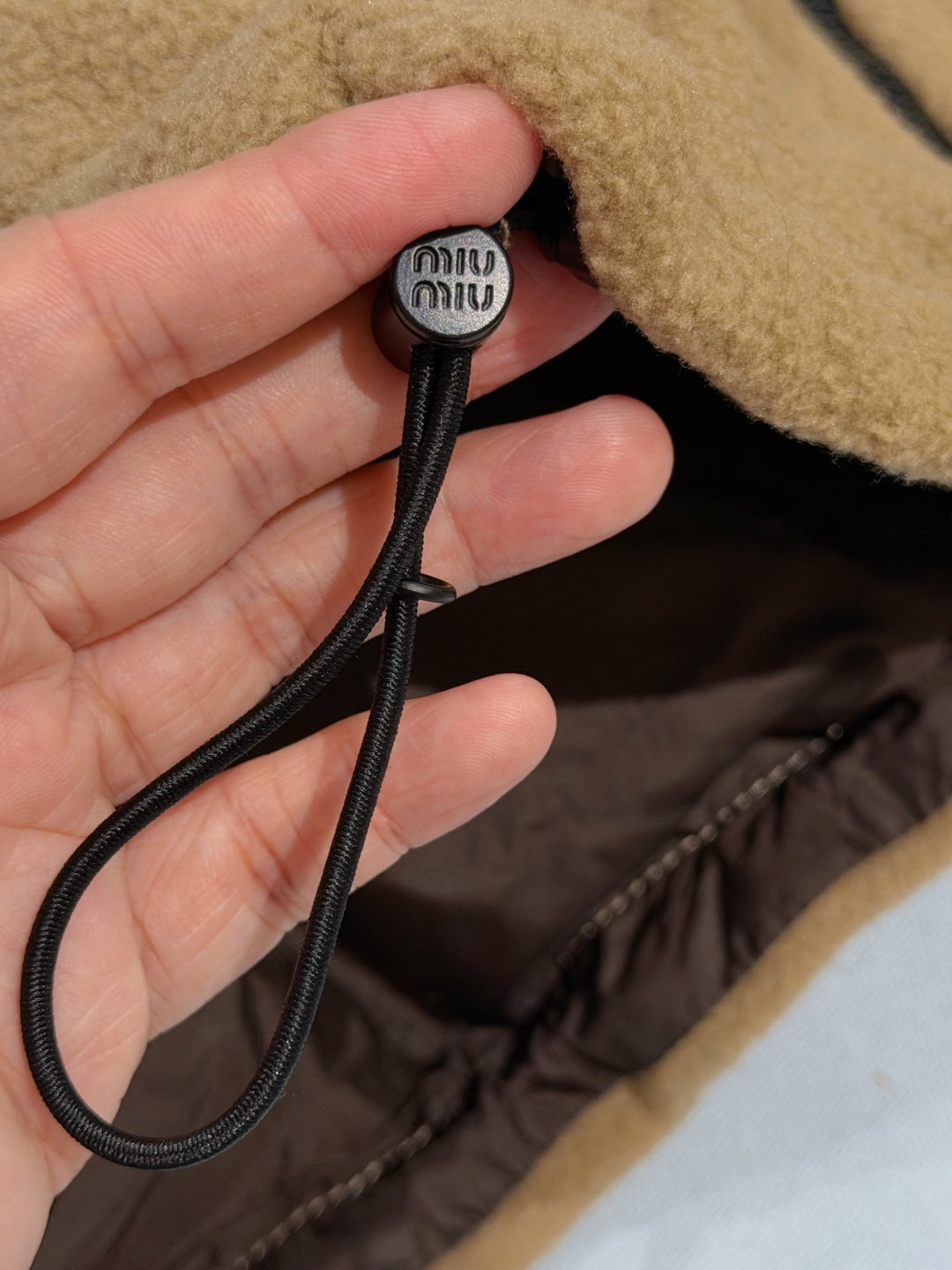 MIUMIU 26S FLEECE DOWN JACKET 1535