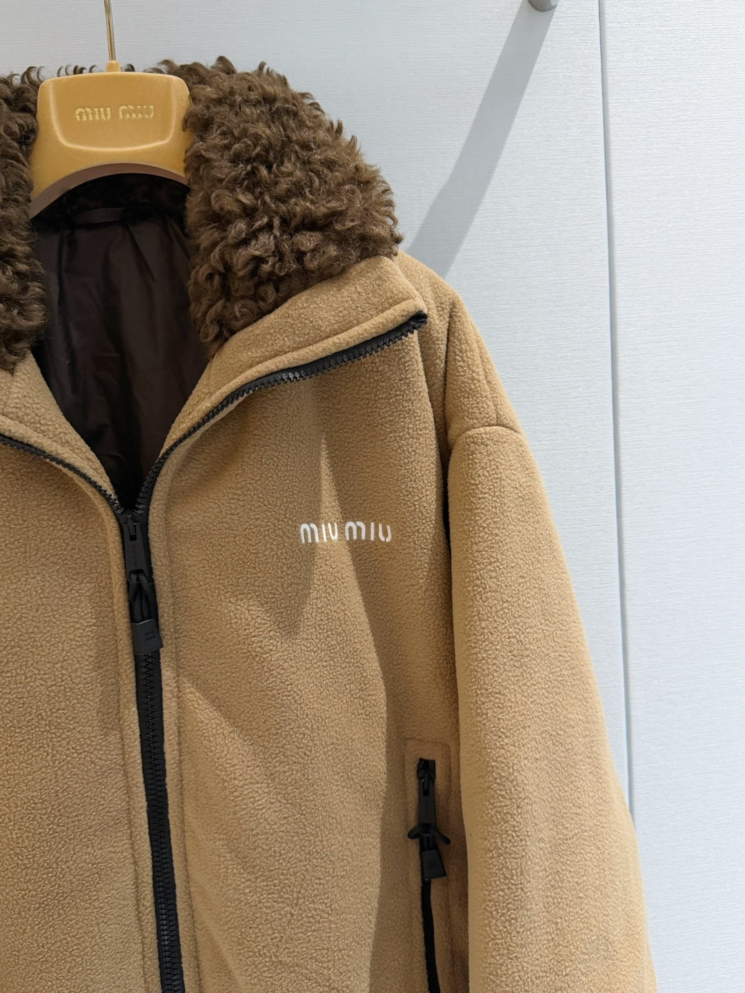 MIUMIU 26S FLEECE DOWN JACKET 1535