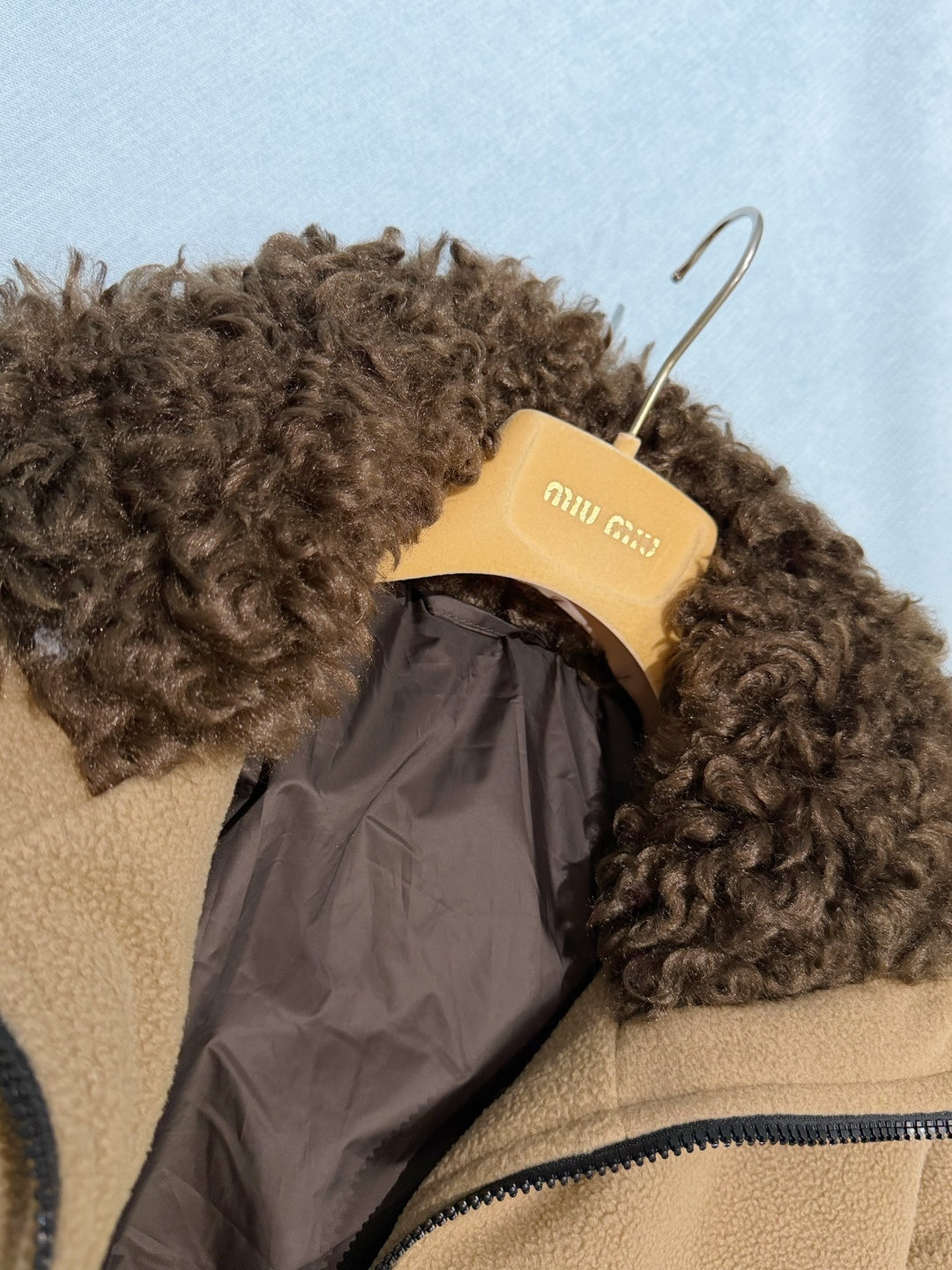 MIUMIU 26S FLEECE DOWN JACKET 1535