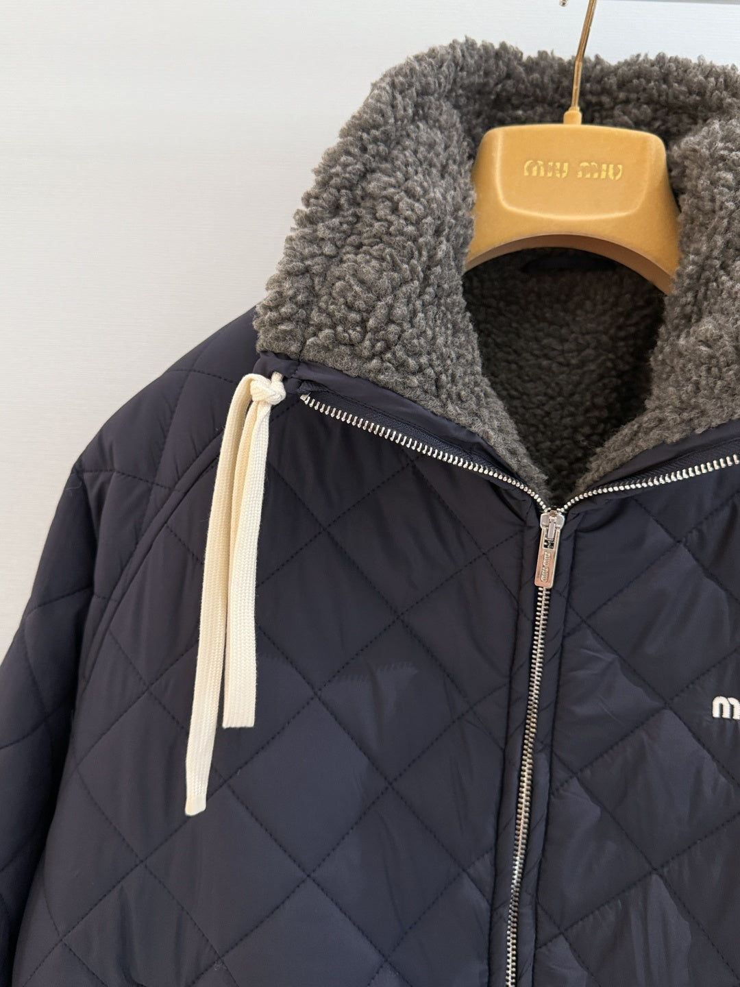 MIUMIU 26S QUILTED COTTON JACKET 1534