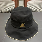 BUCKET HAT MODEL 650290 IN BLACK FABRIC