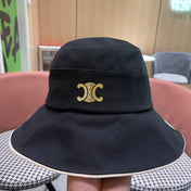 BUCKET HAT MODEL 650290 IN BLACK FABRIC