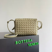 MINI LOOP CAMERA BAG 22 IN BEIGE CALFSKIN