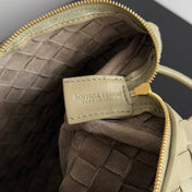 MINI LOOP CAMERA BAG 22 IN BEIGE CALFSKIN