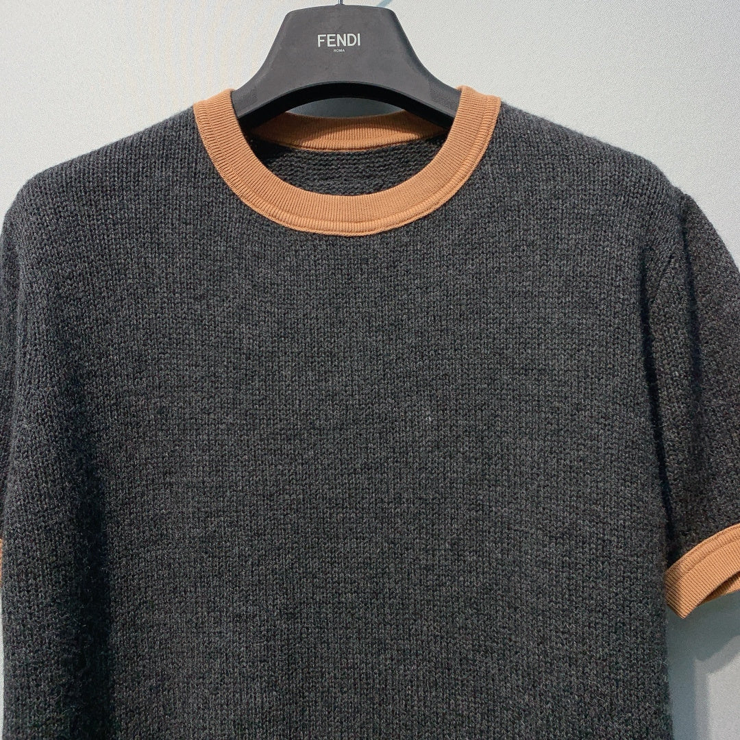 PRADA 26S SHORT SLEEVED KNIT T-SHIRT 726