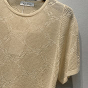 MAXMARA 26S CUTOUT SHORT-SLEEVE T-SHIRT 275