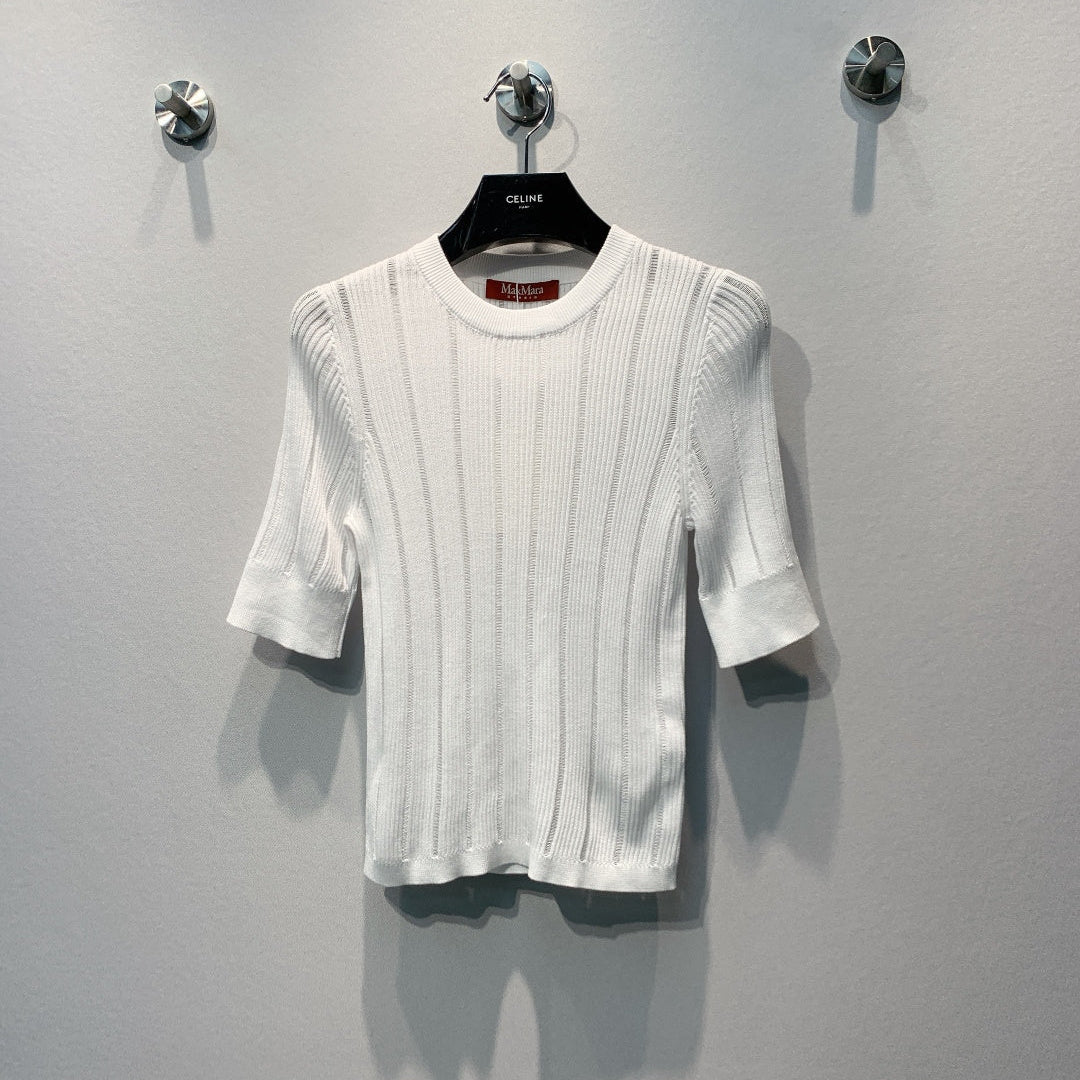 MAXMARA 26S SHORT-SLEEVE KNIT TOP 269
