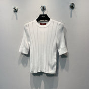 MAXMARA 26S SHORT-SLEEVE KNIT TOP 269