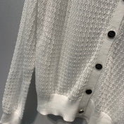 MIUMIU 26S ROUND-NECK KNIT CARDIGAN 1385