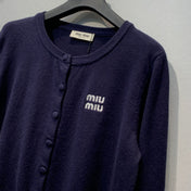 MIUMIU 26S ROUND-NECK CARDIGAN 1381