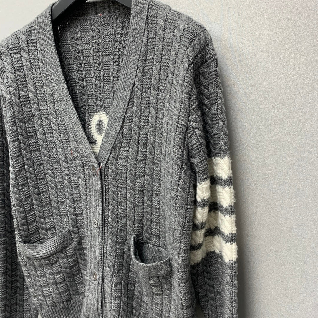 THOM 26S V-NECK KNIT CARDIGAN 283
