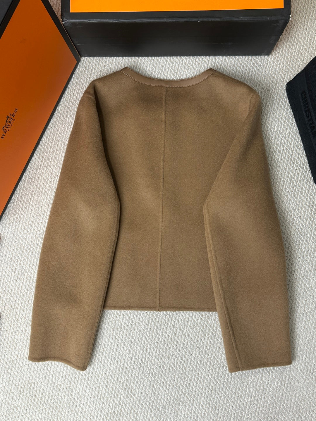 HERMES 25S CASHMERE COAT 215