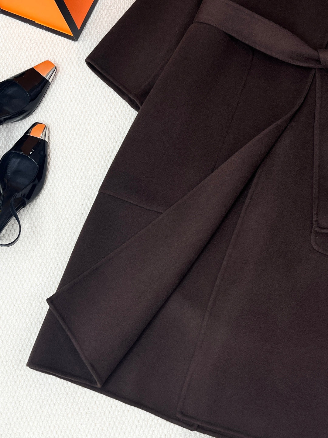 HERMES 25S CASHMERE COAT 212