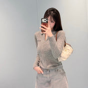 MIUMIU 26S ZIP-UP CARDIGAN 1545