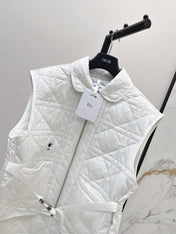 DIOR 25S SLEEVELESS QUILTED VEST 528