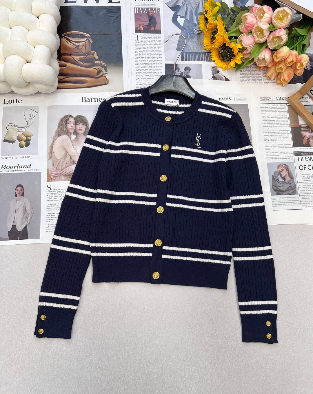 YSL 25S CARDIGAN STYLE 75
