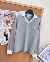 MIUMIU 26S LONG-SLEEVE POLO SHIRT 1413