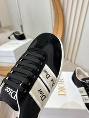 DIOR 26S SNEAKERS IN BLACK SUEDE