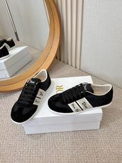 DIOR 26S SNEAKERS IN BLACK SUEDE