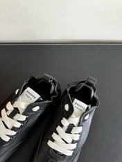 SKATEBOARD SHOES BLACK CALFSKIN
