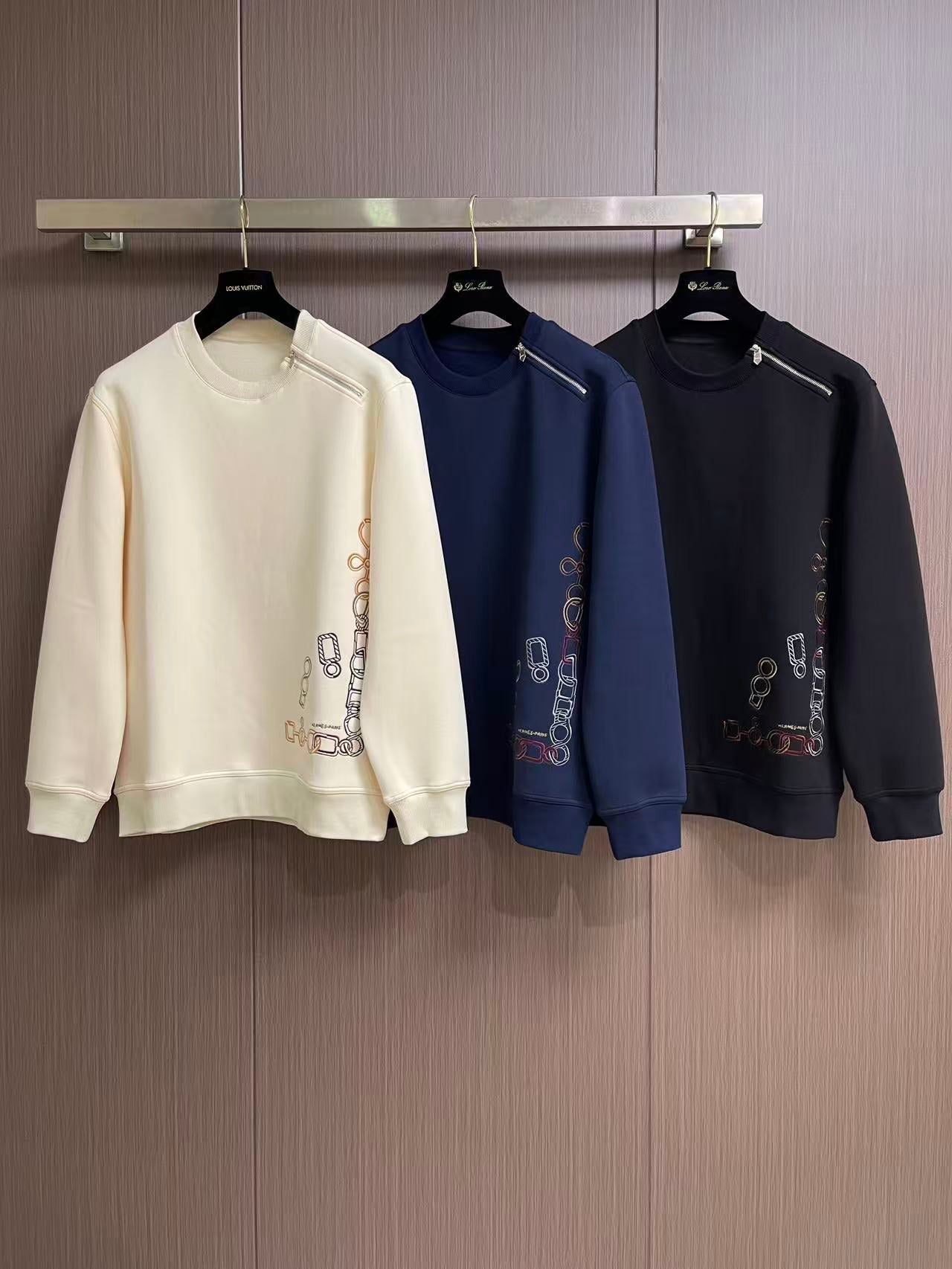 HERMES 26S CREWNECK SWEATER 870