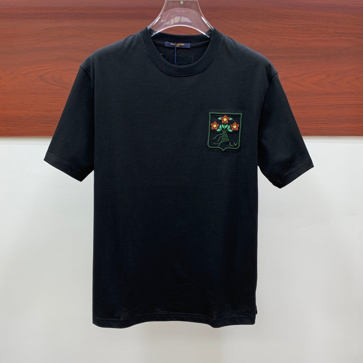 LV BLACK COTTON T-SHIRT 238893