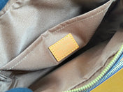 LV 25S TROCADERO MEDIUM MESSENGER BAG 25 IN BROWN MONOGRAM CANVAS GOLD HARDWARE