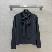 MIUMIU 26S CARDIGAN WITH BOW 1515