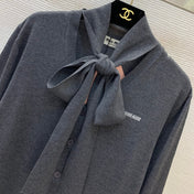 MIUMIU 26S CARDIGAN WITH BOW 1515