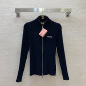 MIUMIU 26S ZIP-UP CARDIGAN 1571