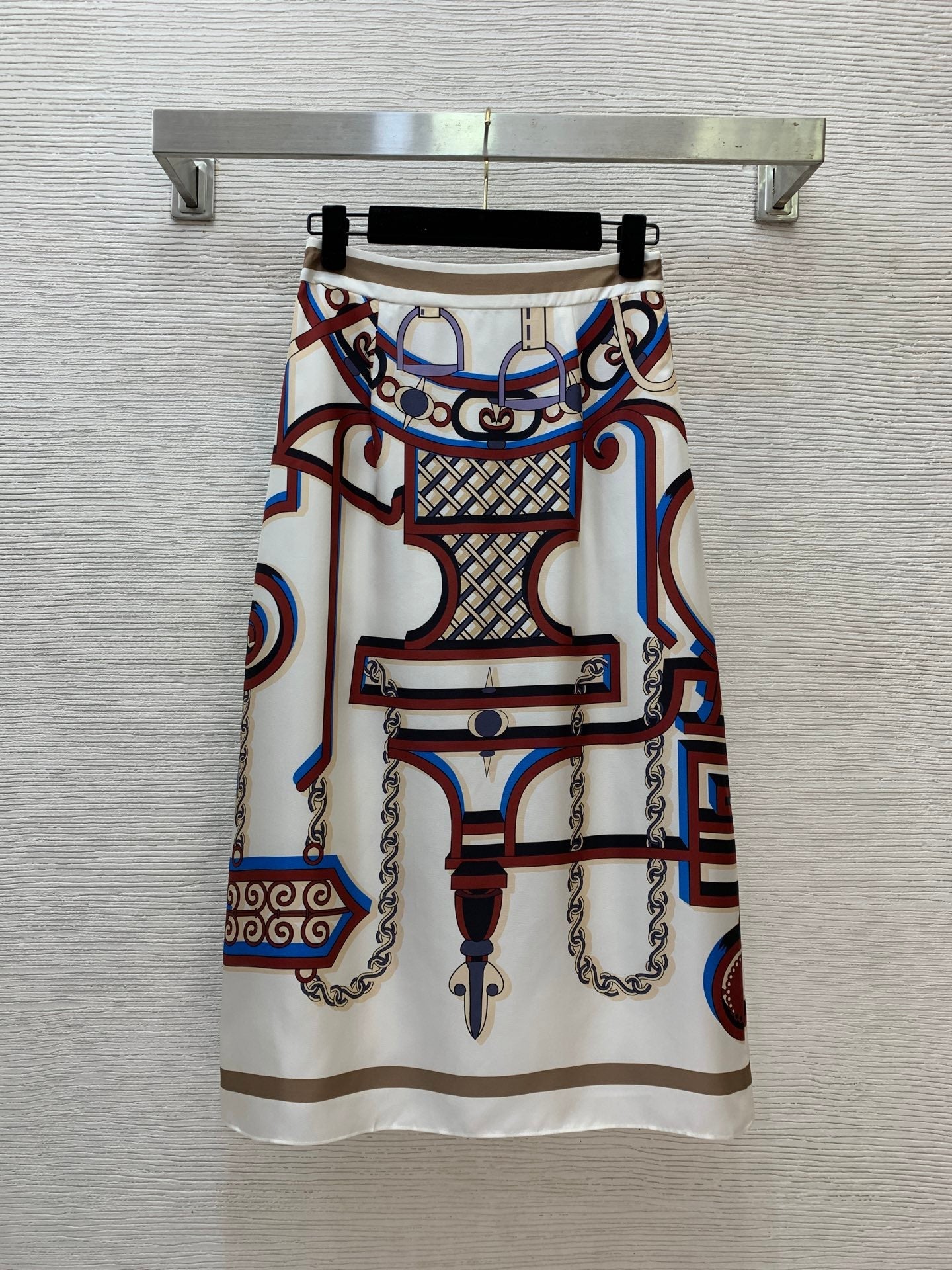 HERMES 26S SHIRT AND SKIRT SET 821