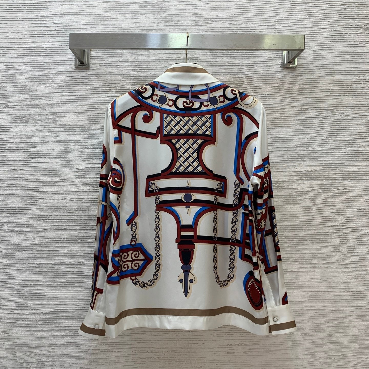 HERMES 26S SHIRT AND SKIRT SET 821
