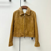 MIUMIU 26S LEATHER JACKET 1319