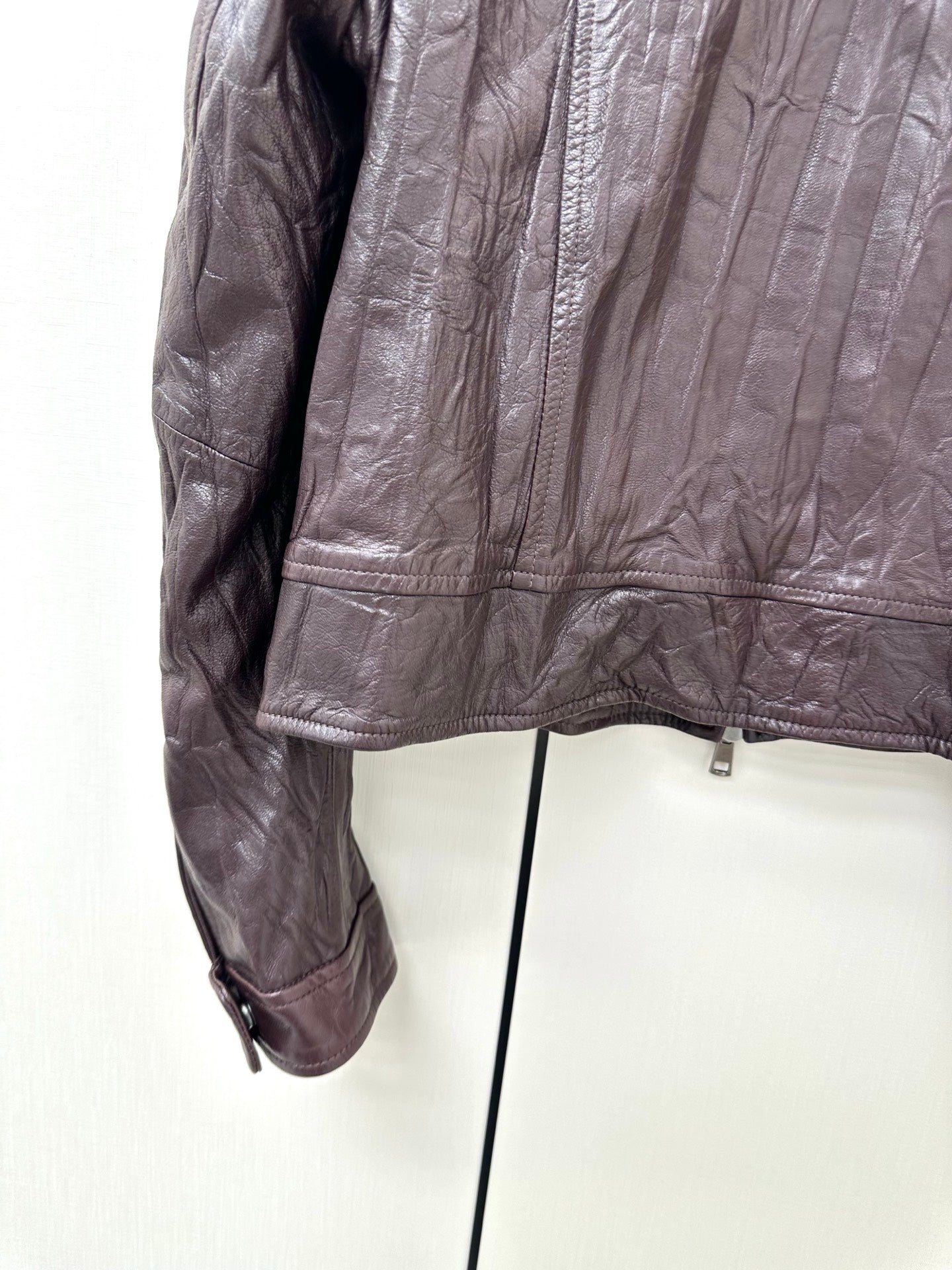 MIUMIU 26S LEATHER JACKET 1318