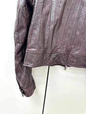 MIUMIU 26S LEATHER JACKET 1318
