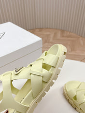 Pra Interwoven Straps Sandals 30 Vanilla