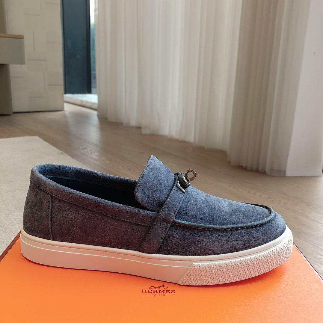 GAME SLIP-ON SNEAKER NAVY SUEDE