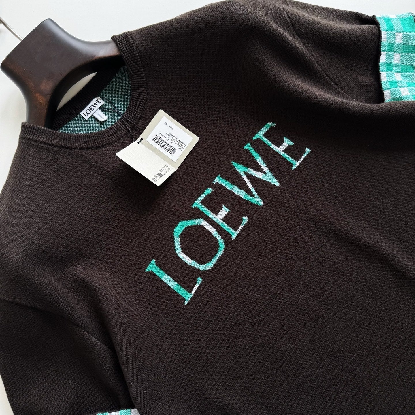 LOEWE SHORT-SLEEVE KNIT TOP STYLE 246