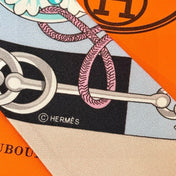 HERMES 26S TWILLY SCARF 86 IN SILK 496177