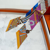 HERMES 26S TWILLY SCARF 86 IN SILK 498652