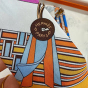 HERMES 26S TWILLY SCARF 86 IN SILK 498652