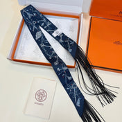 HERMES 26S TWILLY SCARF 86 IN SILK 492611